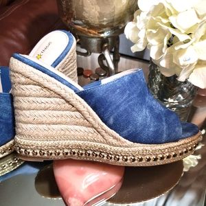 Wedges,  Espadrills,  Blue Jean